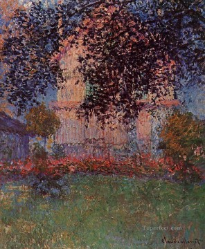  House Oil Painting - Monet s House in Argenteuil Claude Monet